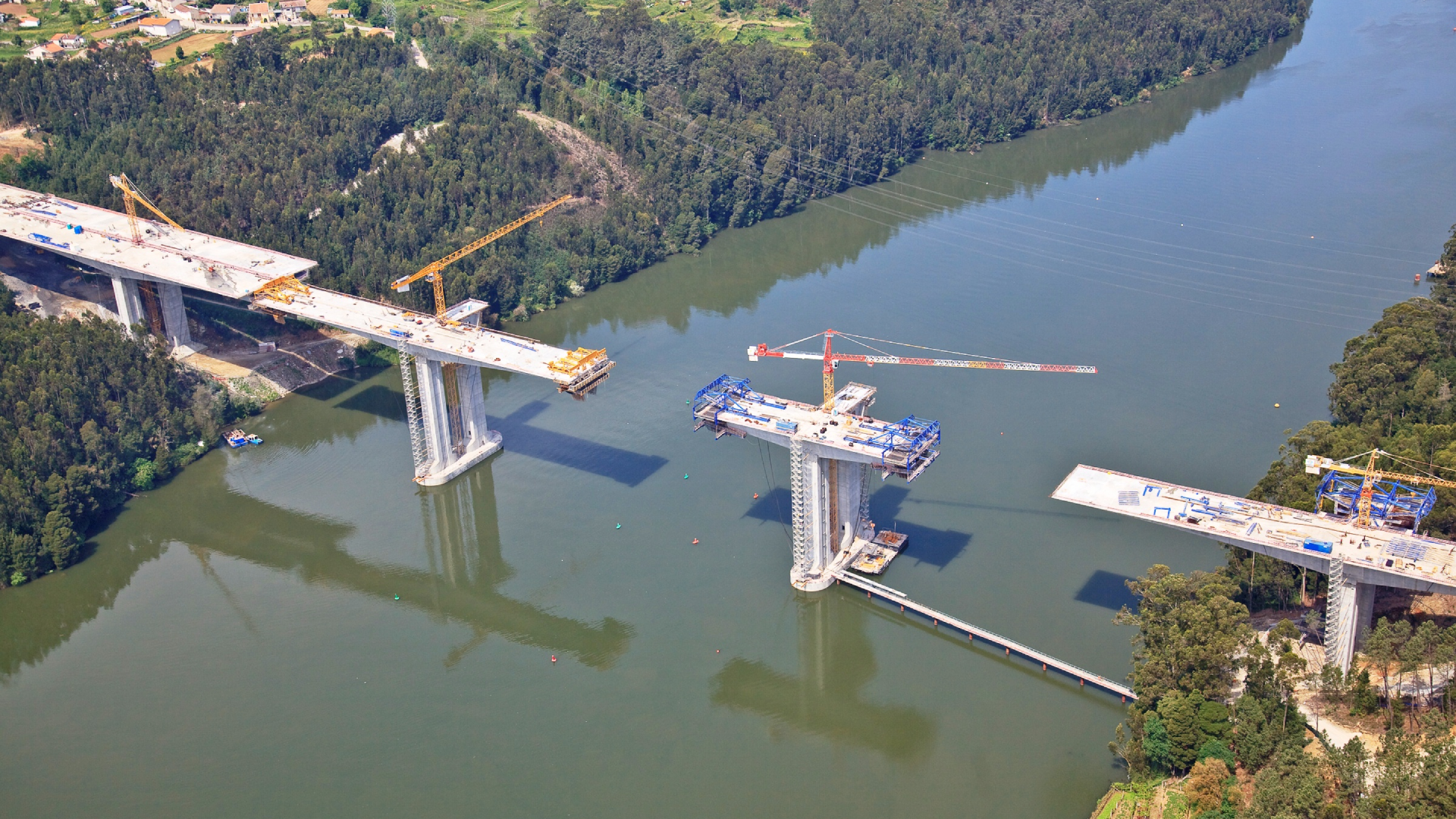 Obra de infraestrutura da Alves Ribeiro